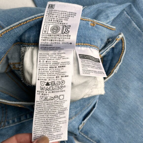 Levi's Women's Mile High Ankle Skinny Jeans | Size 26 - Picture 5 of 5
